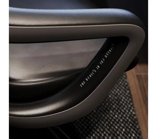 Diablo Chairs V-Modular Biurowy do 180kg Skóra ECO Czarny - Kup na Raty - RRSO 0%