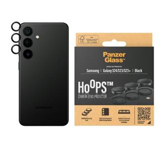 Szkło hartowane PanzerGlass Hoops Camera do Samsung Galaxy S24 / S23 / S23+ Czarny