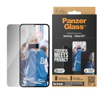 Szkło hartowane PanzerGlass Ultra-Wide Fit Sam Samsung Galaxy 24+ S926 Privacy Screen Protection Easy Aligner Included
