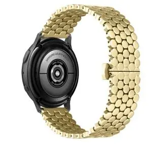 Beline do Watch 20mm Metal Honeycomb uniwersalny Złoty
