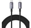 Kabel USAMS USB-C do Lightning 30W 2m Fast Charging Stalowy