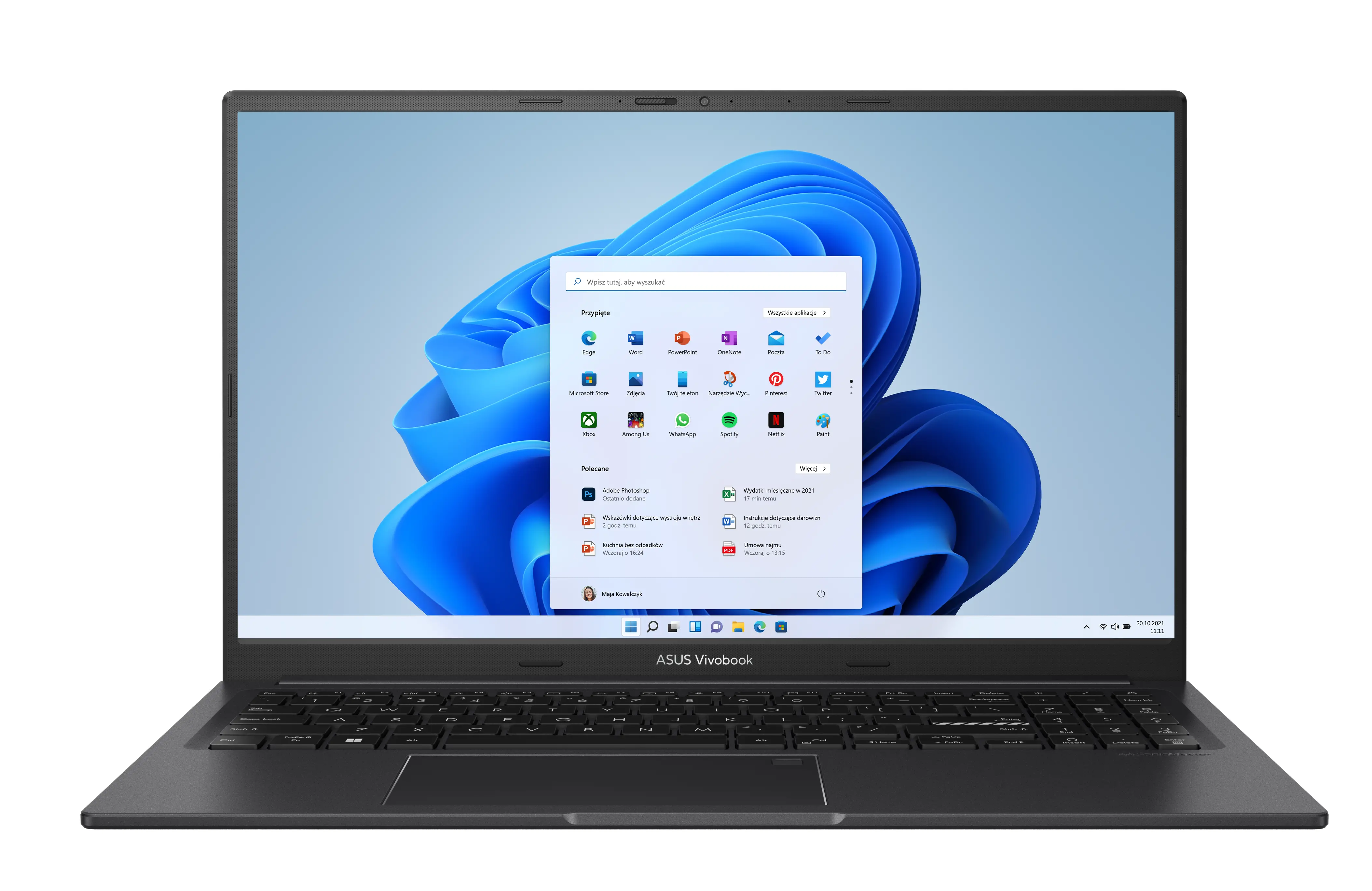 Laptop ASUS Vivobook 15X OLED K3504VA-MA430W 15,6" 120Hz i7-1355U 16GB RAM 512GB Dysk SSD Win11 Czarny