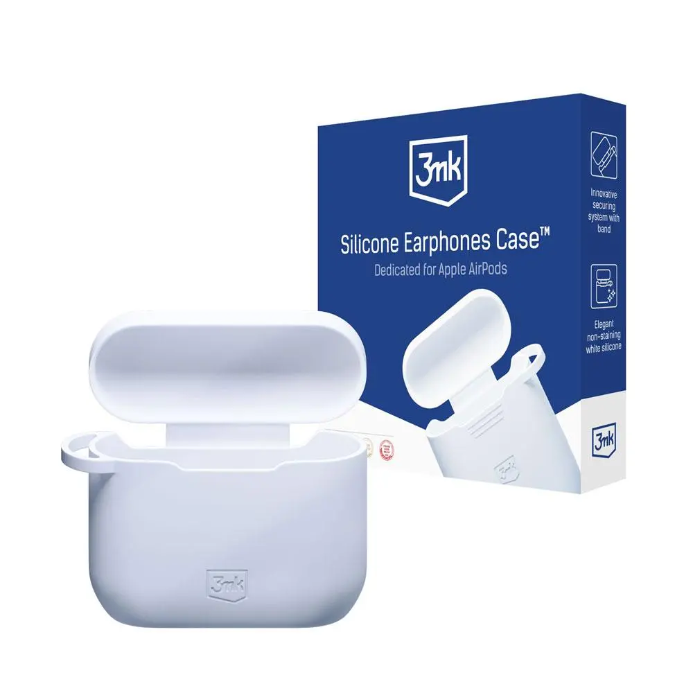 Etui na słuchawki 3mk Silicone Earphones Case do AirPods 3 Gen. Biały