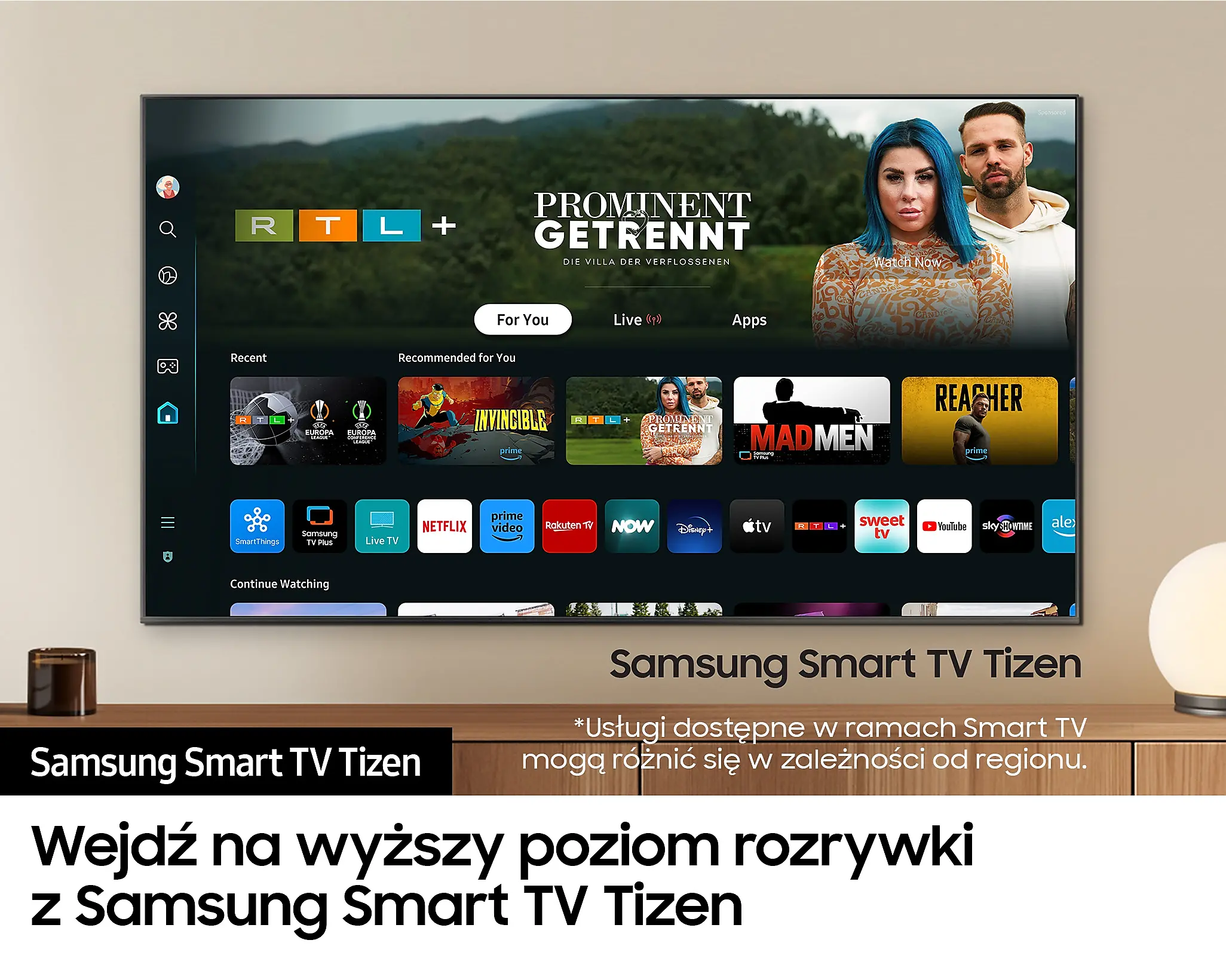 Telewizor Samsung Excellence Line Neo QLED QE85QN800DT 85" QLED 8K Mini LED 120Hz (do 165Hz w 4K) Tizen Dolby Atmos HDMI 2.1 DVB-T2