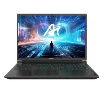 Laptop gamingowy Gigabyte G6X 9KG 2024 9KG-43EE854SD 16" 165Hz i7-13650HX 16GB RAM 1TB Dysk SSD RTX4060 DLSS3 Szary