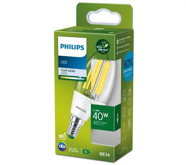 Philips 2,3W (40W) E14
