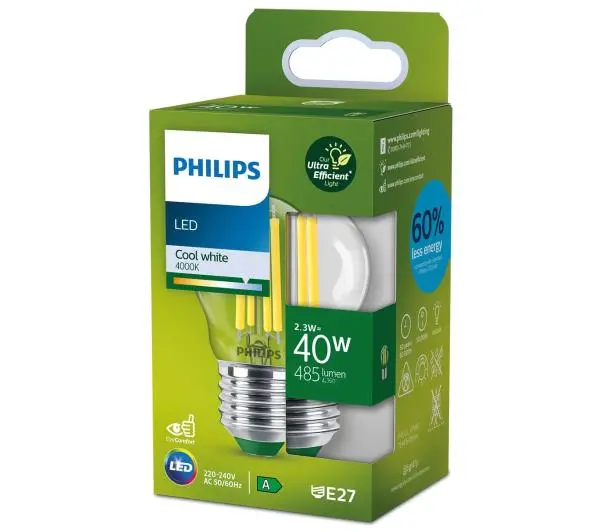 Philips 2,3W (40W) E27