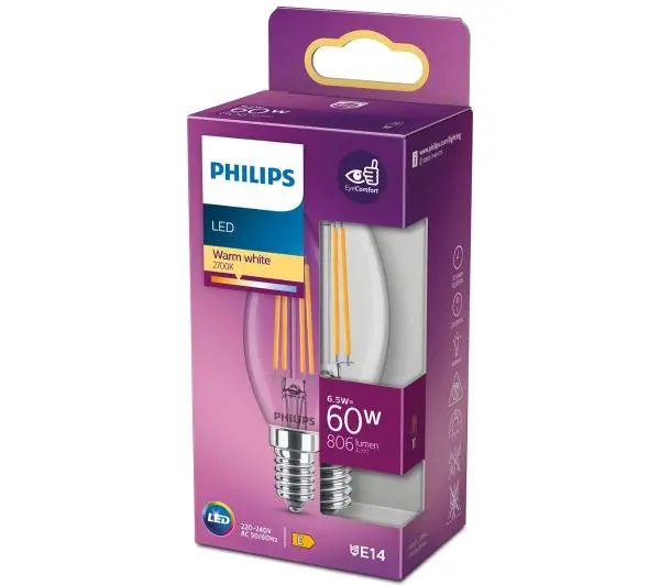 Philips 6,5W (60W) E14