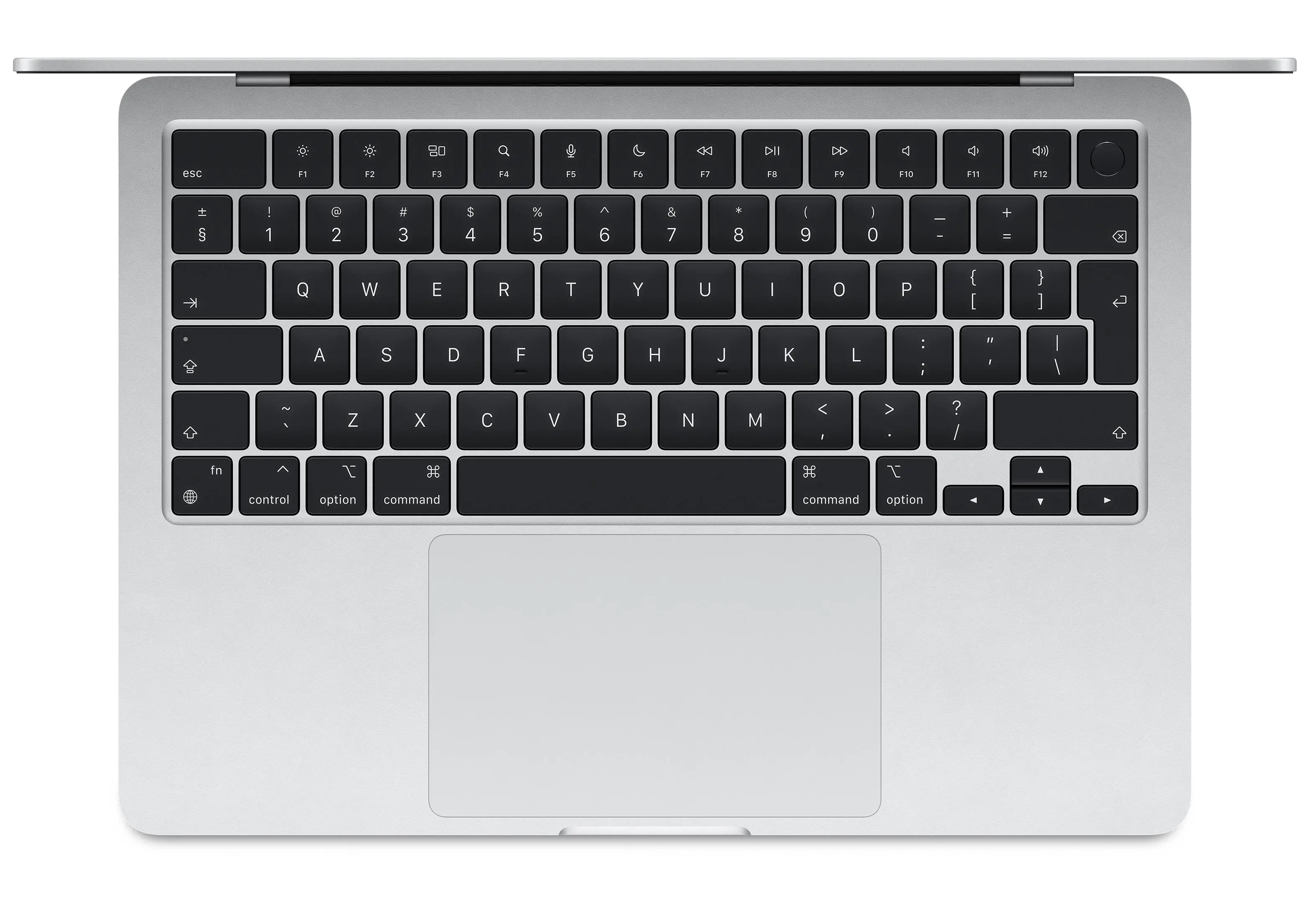 Apple MacBook Air (13インチ, M3, 2024) シルバー Apple MacBook Air 13 inch M3 2024 Silver 3Dモデル