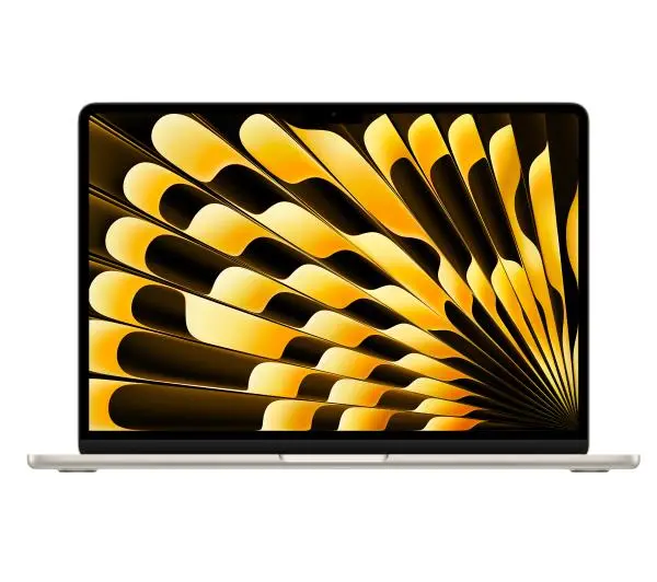 Laptop Apple MacBook Air 2024 13,6" M3 16GB RAM 512GB Dysk macOS Księżycowa Poświata