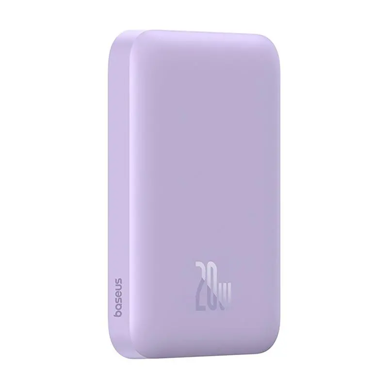 Powerbank Baseus P10059002513-00 Magnetic Mini Air 6000mAh 20W Fioletowy