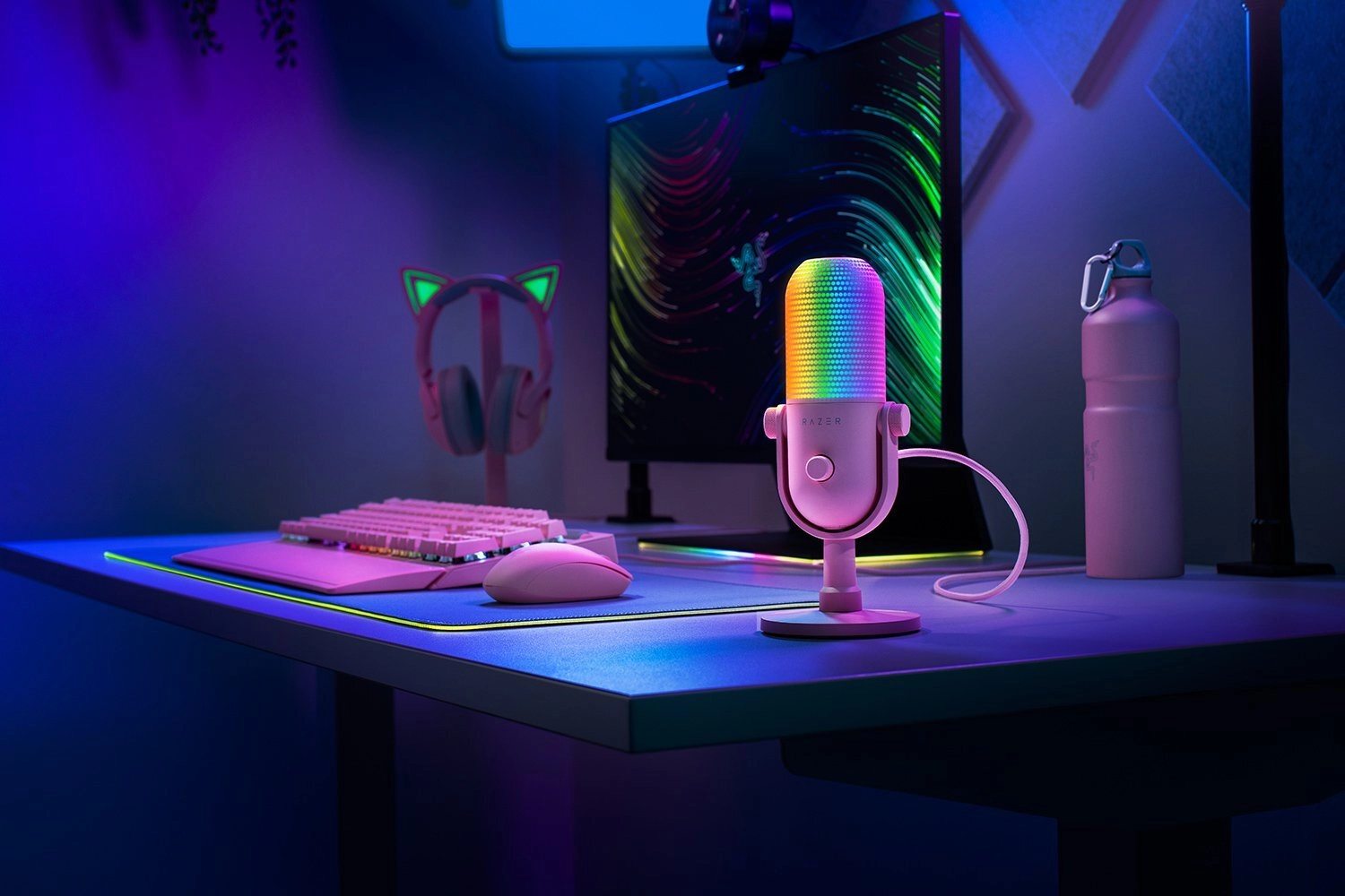 【RAZER】Seiren V3 Chroma Razer Seiren V3 Chroma - Mikrofon USB RGB