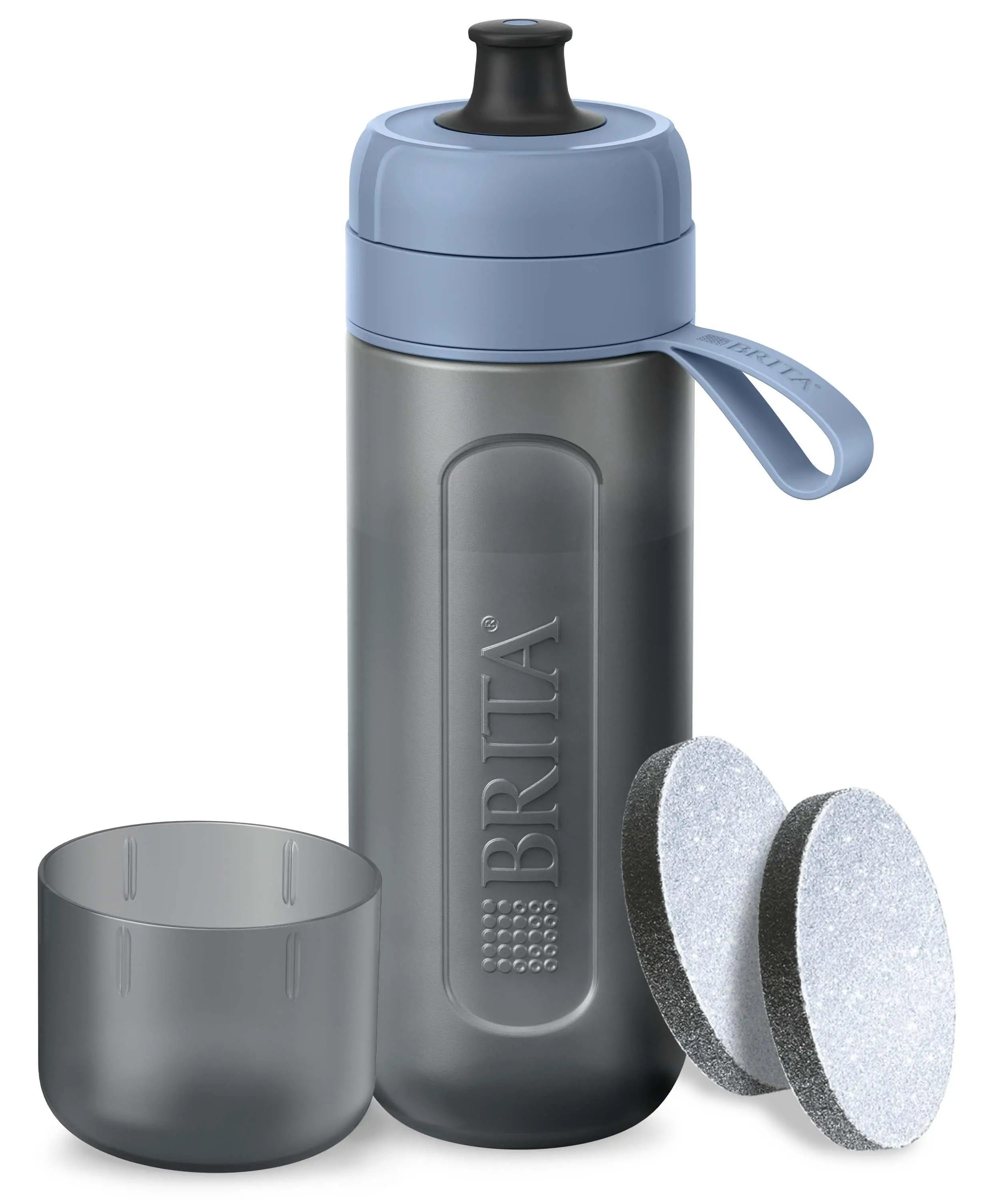 Butelka filtrująca Brita Active 0,6l 2 wkłady Niebieski