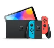 Nintendo Switch Nintendo Switch 2018 Nintendo Switch OLED Czerwono-niebieski + Super Mario Bros