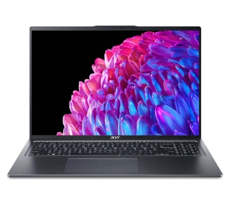 Laptop Acer Swift Go 16 SFG16-72-76E1 OLED 16" Ultra 7 155U 32GB RAM 1TB Dysk SSD Win11 Szary Funkcje AI
