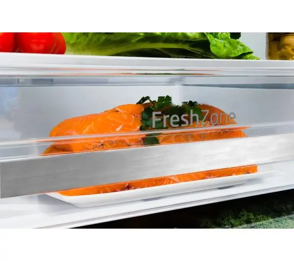 Amica FK3666.2DFZHC Pełny No Frost 186,5cm Szuflada z kontrolą wilgotności Czarny - Kup na Raty - RRSO 0%