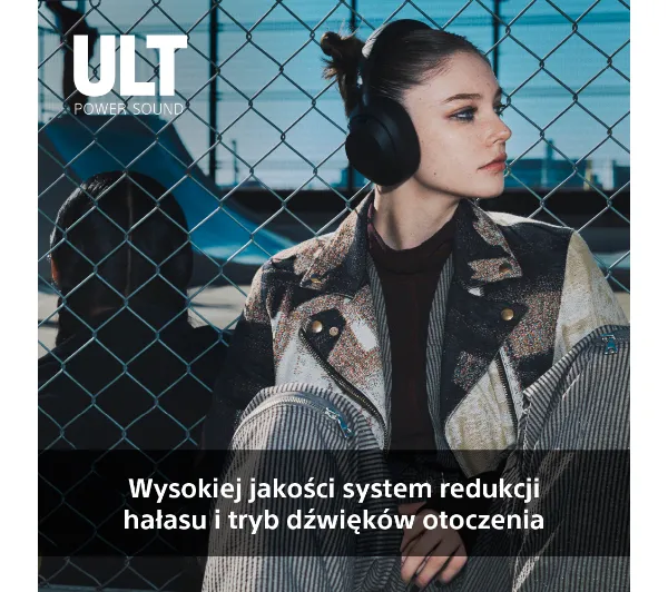 Sony ULT Wear WH-ULT900NW Nauszne Bluetooth 5.2 Biały - ⚡ BESTSELLERY ⚡ - Kup na Raty - RRSO 0%