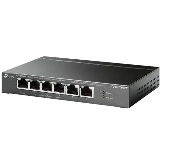 TP-LINK TL-SG1006PP Czarny