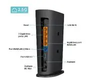 TP-Link Archer AX80/A Wi-Fi 6 ルーター Archer AX80 | Ośmiostrumieniowy router Wi-Fi 6, AX6000, Port