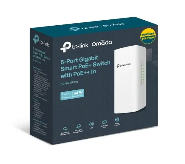 TP-LINK Omada SG2005P-PD Biały - Kup na Raty - RRSO 0%