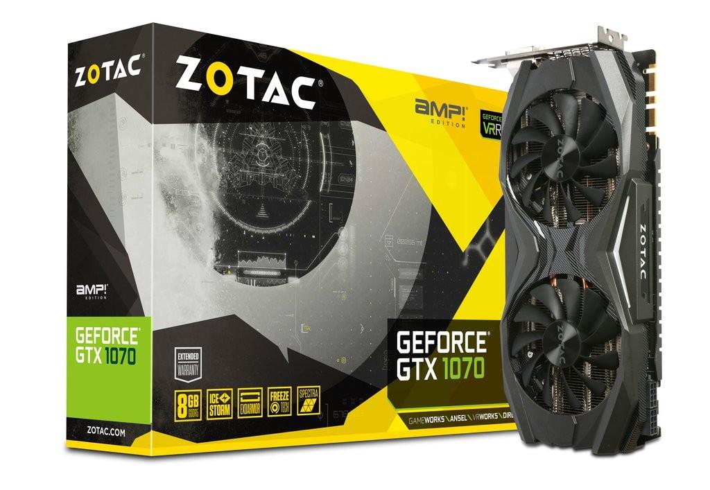 Zotac GeForce Cuda GTX 1070 8GB DDR5 256bit
