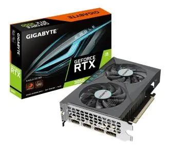 Karta graficzna Gigabyte GeForce RTX 3050 EAGLE OC 6GB GDDR6 96bit DLSS