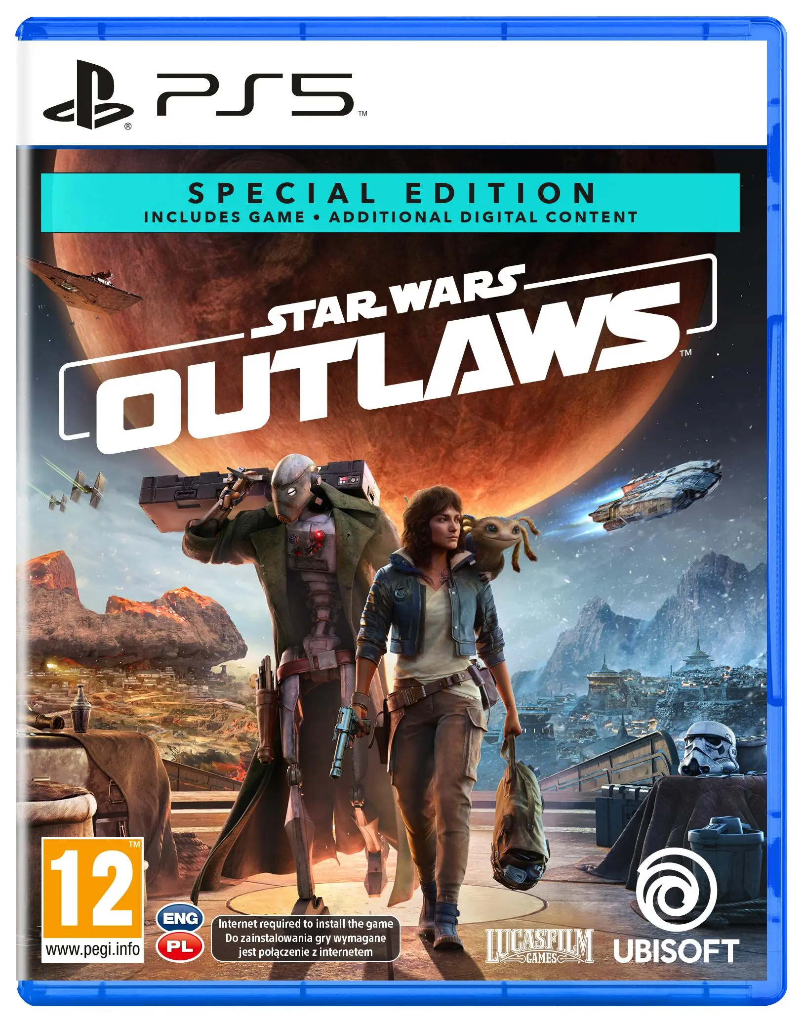 Star Wars Outlaws Edycja Specjalna Gra na PS5