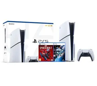 Konsola Sony PlayStation 5 Slim D Chassis (PS5) 1TB z napędem + Stellar Blade + Marvel’s Spider-Man 2