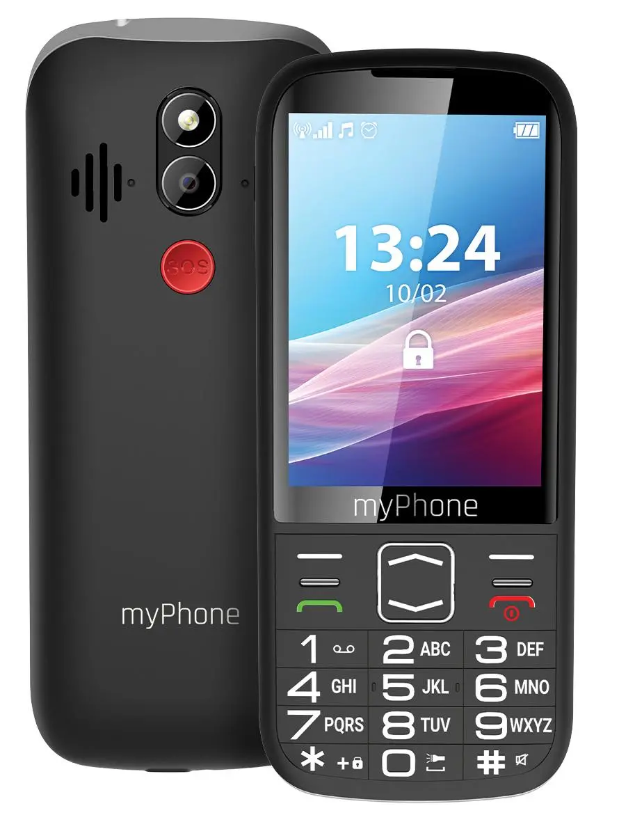 Prosty w obsłudze myPhone HALO 4 LTE 3,5" 2Mpix Czarny