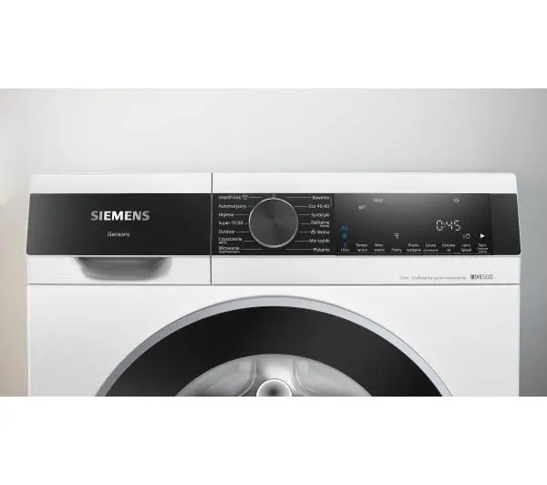Siemens iQ500 WG44G2FWPL Funkcje AI 9kg 1400obr/min - Kup na Raty - RRSO 0%