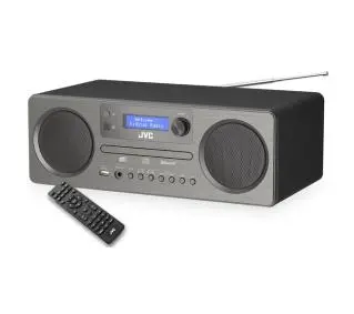 JVC RD-E861B-DAB 10W Bluetooth Radio FM DAB+ Szary - Kup na Raty - RRSO 0%