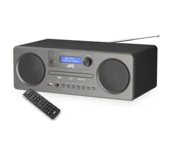 Wieża JVC RD-E861B-DAB 10W Bluetooth Radio FM DAB+ Szary