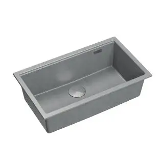 Quadron LOGAN 110 HQD7644U5_BS_I Granitowy Silver stone/Stal szlachetna - TRZECI -55%, ALBO 5-TY ZA 1ZŁ - Kup na Raty - RRSO 0%