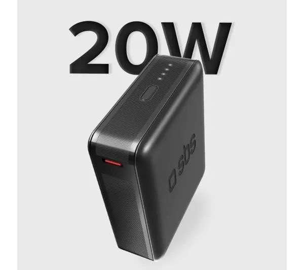 SBS TEBB10000HDPD20K 10000mAh PD 20W Czarny