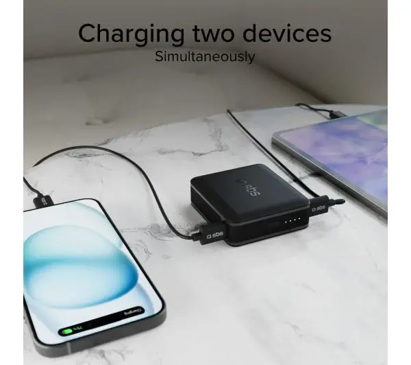 SBS TEBB10000HDPD20K 10000mAh PD 20W Czarny