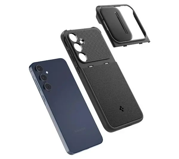 Spigen Optik Armor do Samsung Galaxy A55 5G Czarny