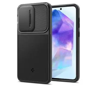 Spigen Optik Armor do Samsung Galaxy A55 5G Czarny