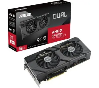 Karta graficzna ASUS Dual Radeon RX 7800 XT OC 16GB GDDR6 256bit FSR