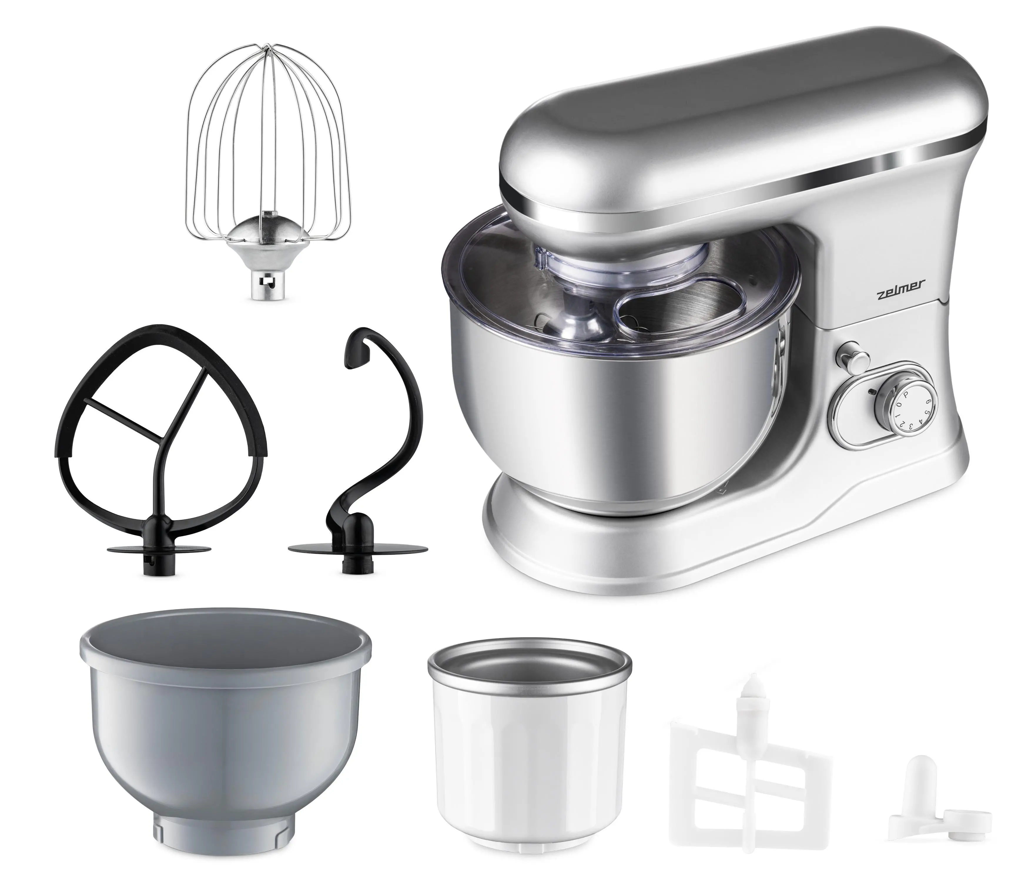 Robot planetarny Zelmer ZKR1360 1200W Przystawka do lodów