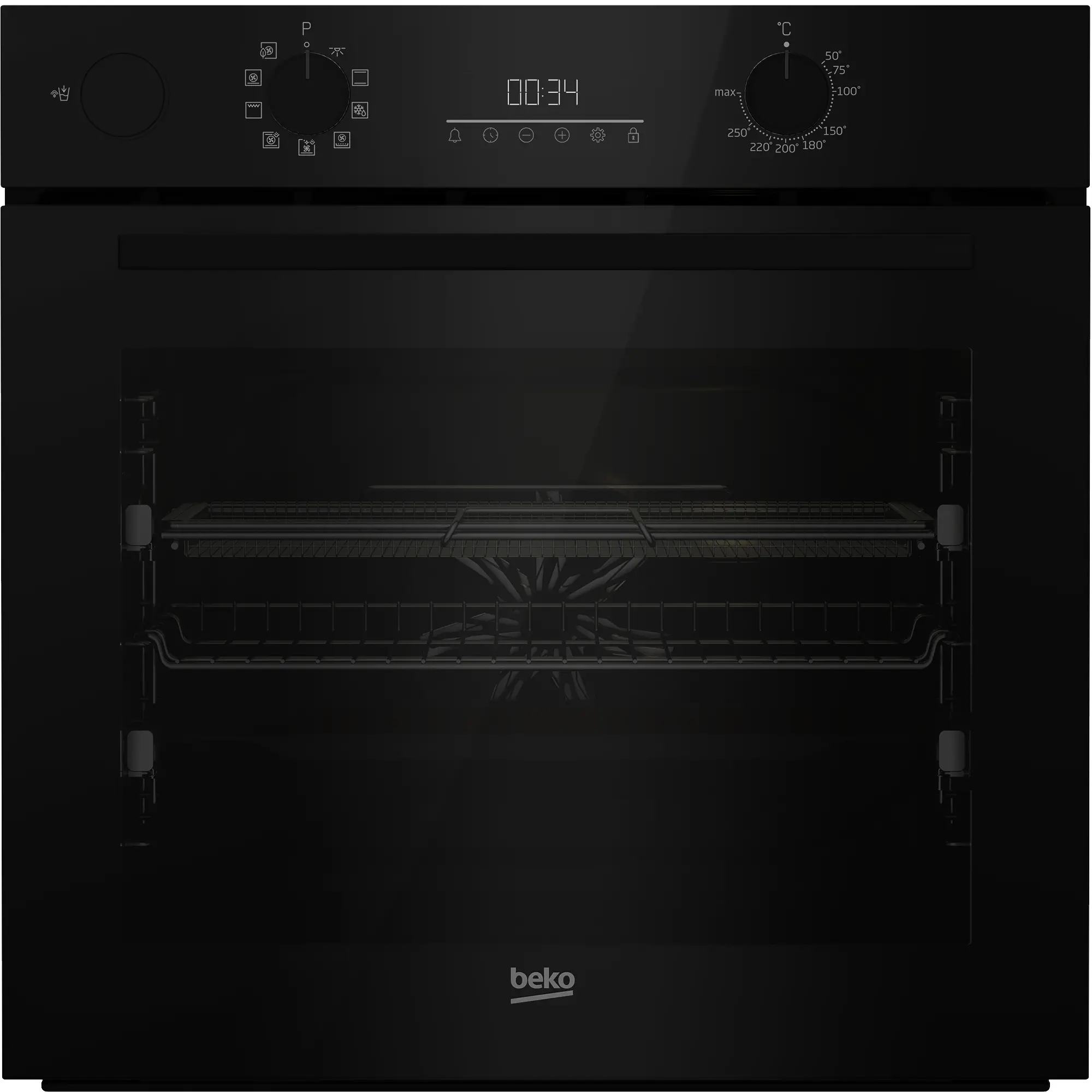 Piekarnik elektryczny parowy Beko BCBIS17300KSBCS b300 SteamAssisted Termoobieg Czarny