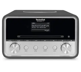 TechniSat DigitRadio 586 Radio FM DAB+ Internetowe Bluetooth Antracyt-srebrny - Kup na Raty - RRSO 0%