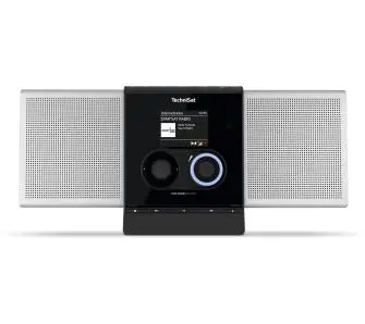 Wieża TechniSat MULTYRADIO 600 CD IR 40W Wi-Fi Bluetooth Radio FM DAB Czarno-srebrny