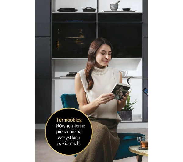 Haier ID Seria 6 H6 ID68C5YTB Funkcje AI Termoobieg AirFry Termosonda Zdalne sterowanie Czarny - TRZECI -55%, ALBO 5-TY ZA 1ZŁ - Kup na Raty - RRSO 0%