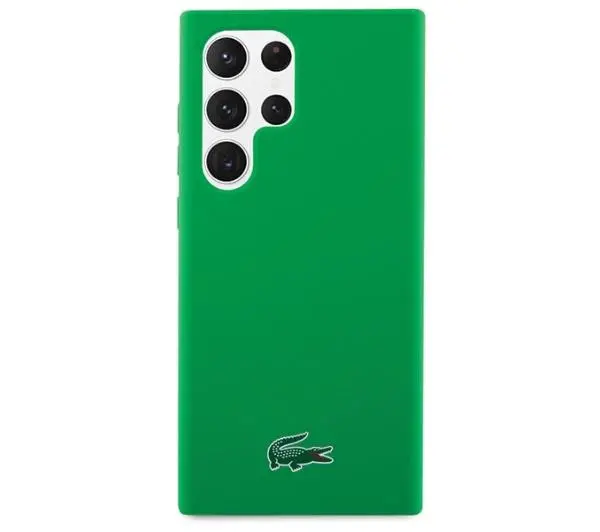 Lacoste Silicone do Samsung Galaxy S23 Ultra Zielony