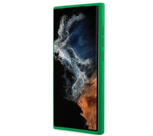 Lacoste Silicone do Samsung Galaxy S23 Ultra Zielony