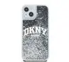 Etui DKNY Hardcase Liquid Glitter Big Logo do iPhone 15 Czarny