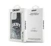 Etui DKNY Hardcase Liquid Glitter Big Logo do iPhone 15 Czarny