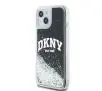 Etui DKNY Hardcase Liquid Glitter Big Logo do iPhone 15 Czarny