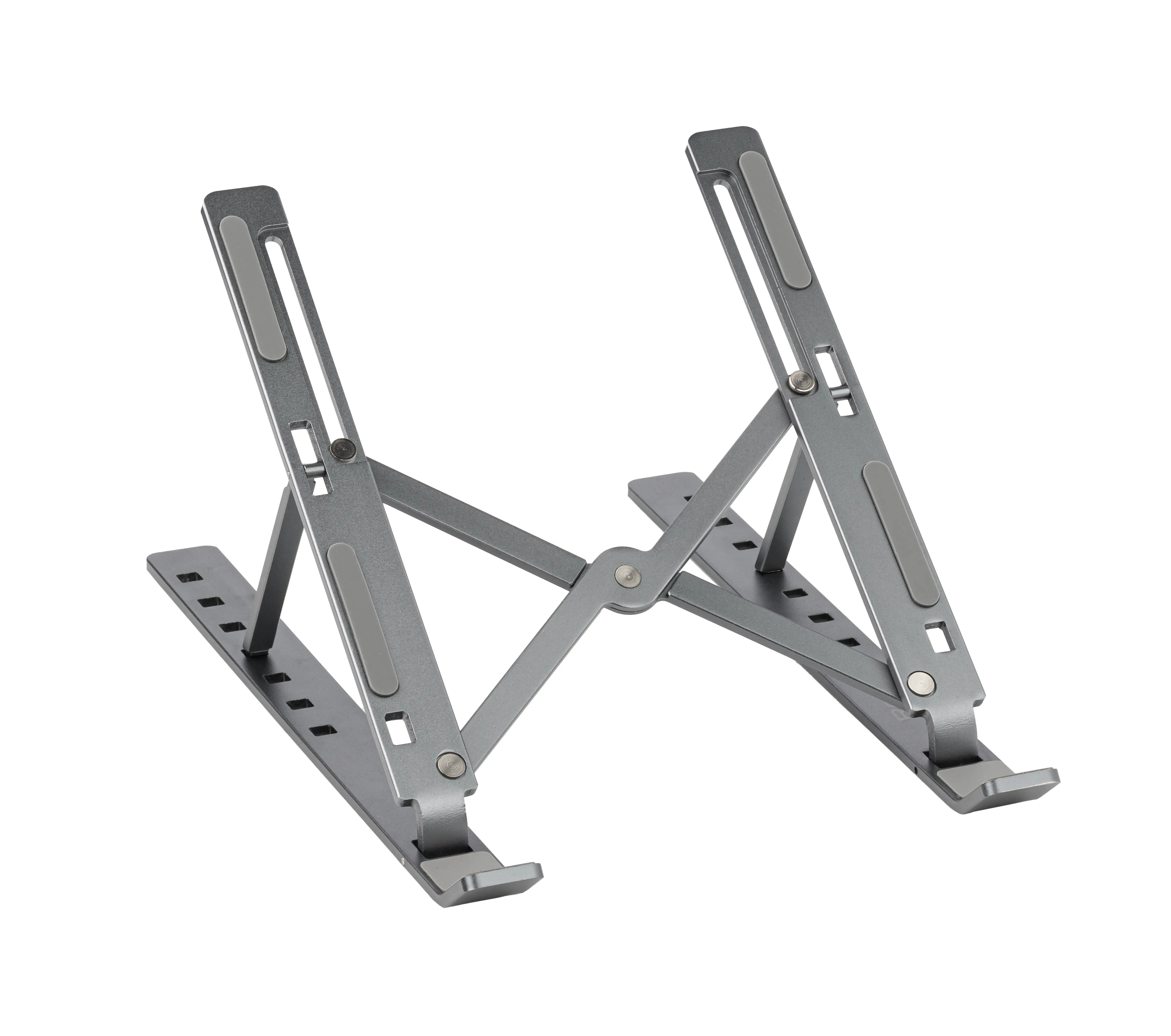 Podstawka na laptopa Reinston EPCH02 Szary Składana Regulowana do 15,6 cala Pokrowiec w zestawie