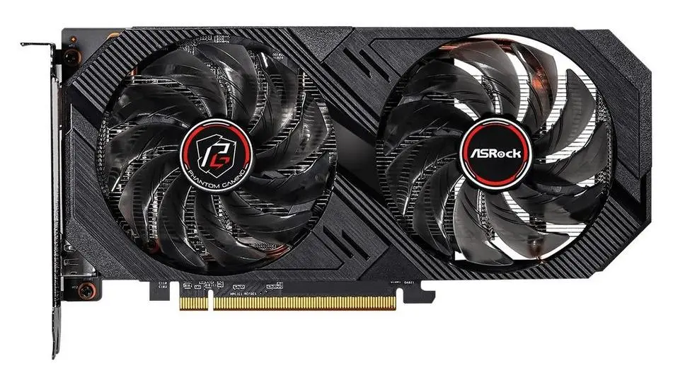 фото Відеокарта ASRock Radeon RX 6500 XT Phantom Gaming 8GB OC (RX6500XT Pg 8GO)